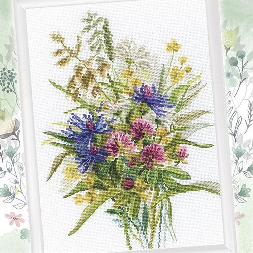 Charm Of Summer Herbs Cross Stitch Kit