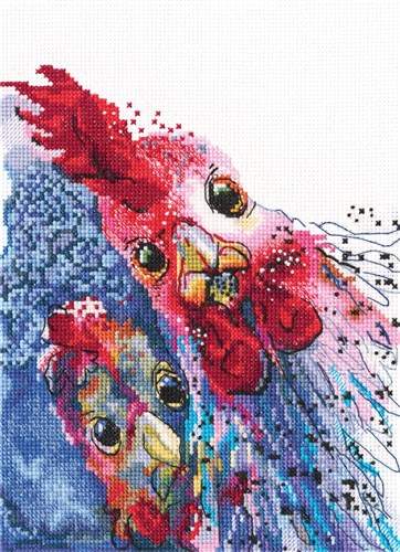 Roasted Chicken With Potatoes?!  Cross Stitch Kit