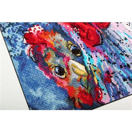 Roasted Chicken With Potatoes?!  Cross Stitch Kit