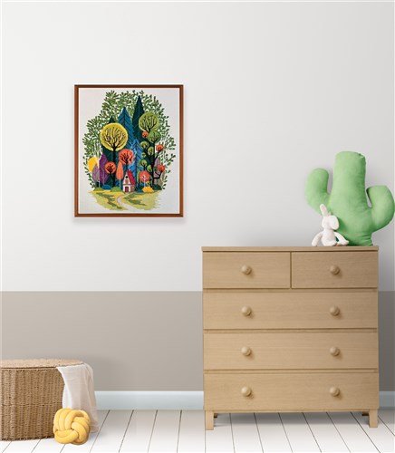 Cross Stitch Kit - Cozy In The Forest