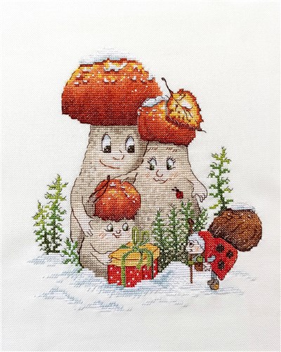 Celebration In The Forest Cross Stitch Kit