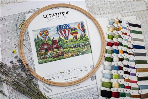 Up Up And Away Cross Stitch Kit