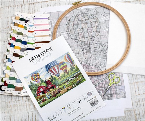 Up Up And Away Cross Stitch Kit