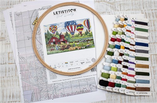 Up Up And Away Cross Stitch Kit