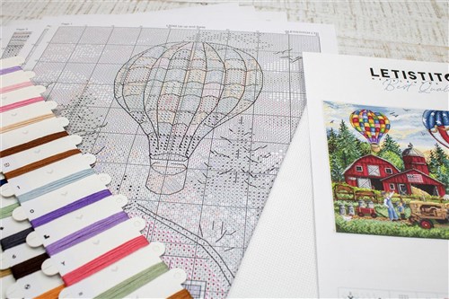 Up Up And Away Cross Stitch Kit