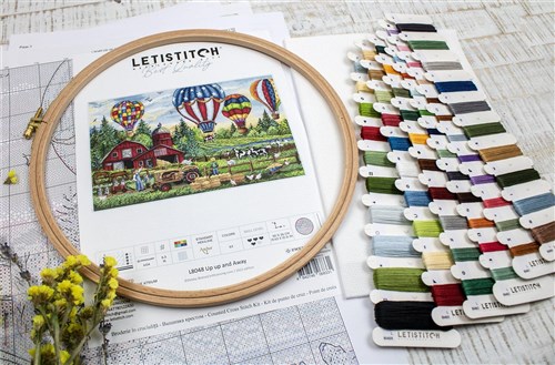 Up Up And Away Cross Stitch Kit