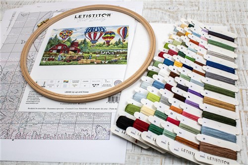 Up Up And Away Cross Stitch Kit