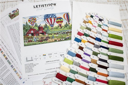 Up Up And Away Cross Stitch Kit