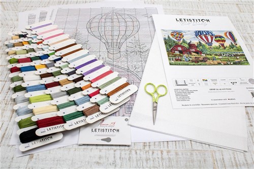 Up Up And Away Cross Stitch Kit