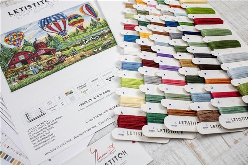 Up Up And Away Cross Stitch Kit