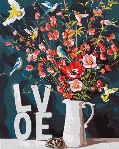 Paint By Numbers Kit With Love
