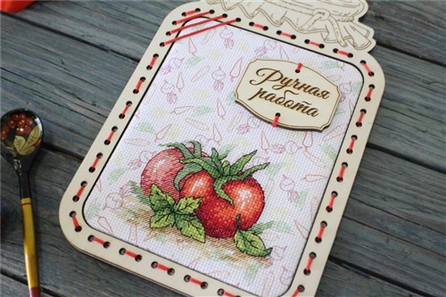 Ripe Tomato Cross Stitch Kit