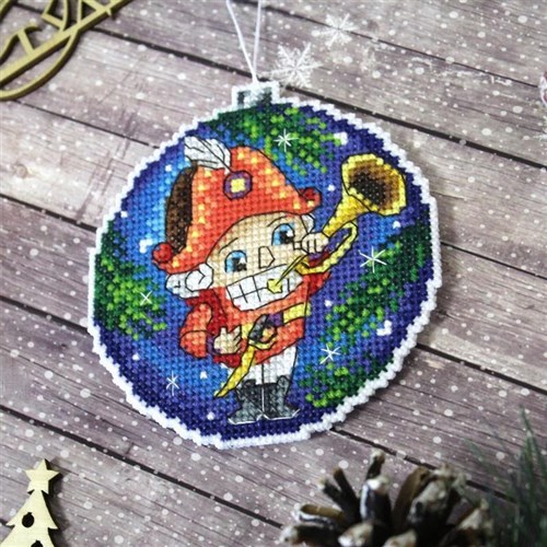 Time To Celebrate Plastic Canvas Cross Stitch Kit