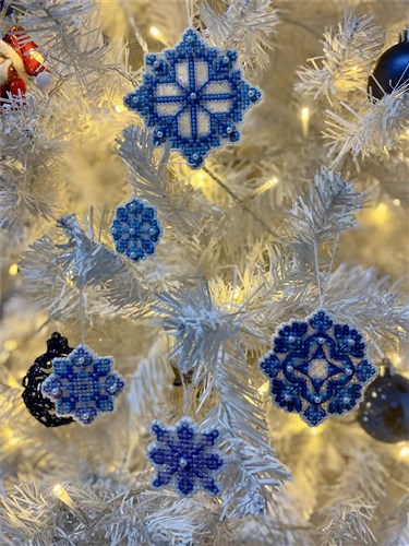 Snowflakes Cross Stitch Kit
