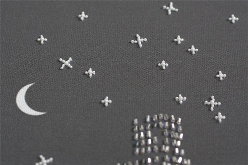 The Glitter Of The Night Lights Bead Embroidery Kit