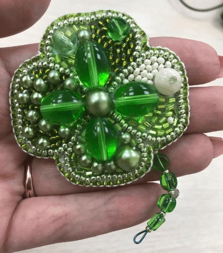 Symbol Of Luck Crystal Art Beadwork Kit