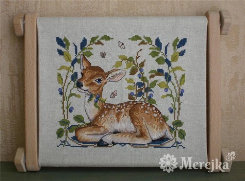 Little Fawn Cross Stitch Kit