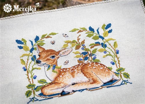 Little Fawn Cross Stitch Kit
