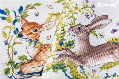 Little Fawn Cross Stitch Kit