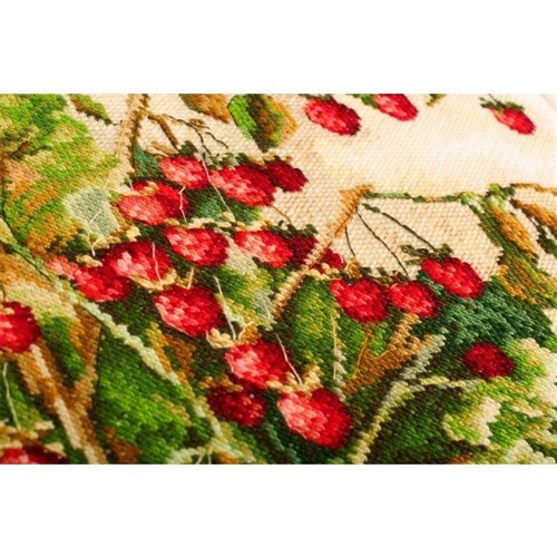 Hydrangea And Raspberry Cross Stitch Kit