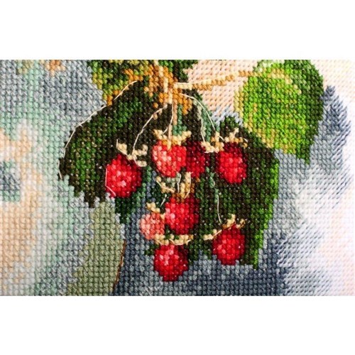 Hydrangea And Raspberry Cross Stitch Kit