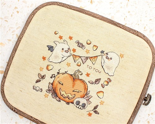 Boo To You Cross Stitch Kit