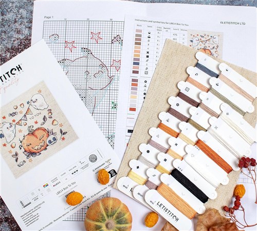 Boo To You Cross Stitch Kit