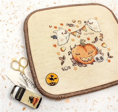 Boo To You Cross Stitch Kit