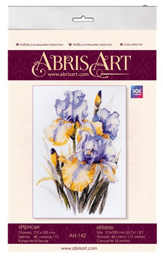 Irises Cross Stitch Kit