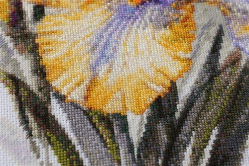Irises Cross Stitch Kit