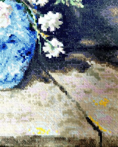Renoir Spring Bouquet Cross Stitch Kit