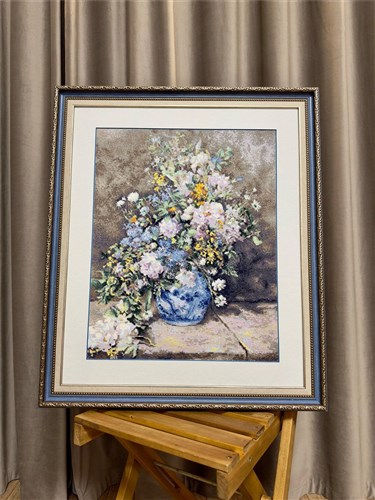 Renoir Spring Bouquet Cross Stitch Kit