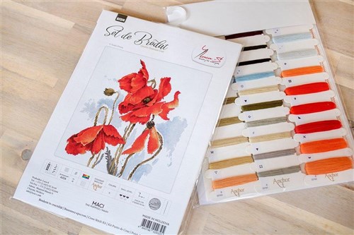 Poppies Cross-Stitch Kit