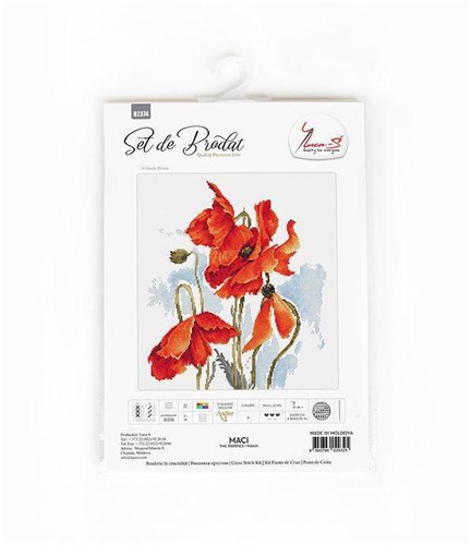 Poppies Cross-Stitch Kit
