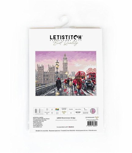 Westminster Bridge Cross Stitch Kit