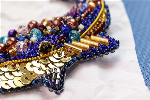 Blue Whale Beadwork Kit