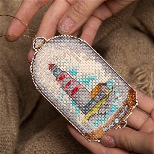 Cross Stitch Kit Crystal Art  In Search Of Treasures