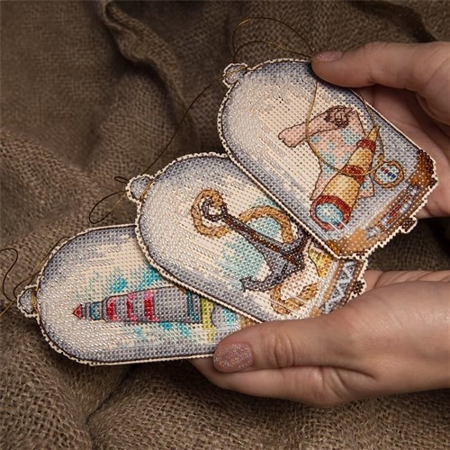 Cross Stitch Kit Crystal Art  In Search Of Treasures