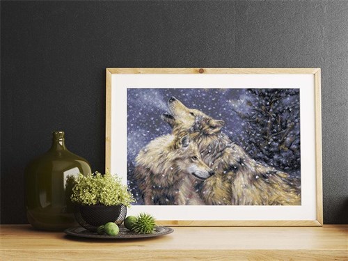 Snowfall Cross Stitch Kit