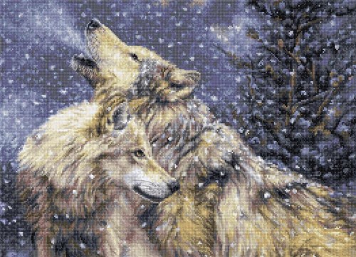 Snowfall Cross Stitch Kit