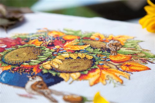 Sunflowers Cross Stitch Kit
