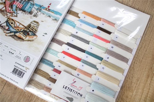Beach Cross Stitch Kit