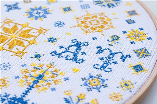 Family Sampler Cross Stitch Kit