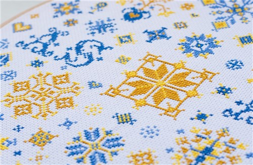 Family Sampler Cross Stitch Kit