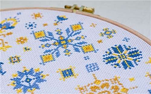Family Sampler Cross Stitch Kit
