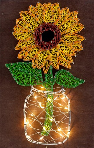 String Art Sunflower