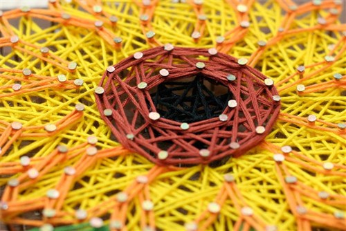 String Art Sunflower