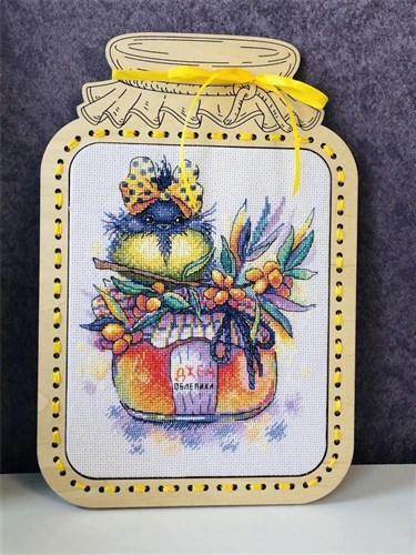 Sunny Sea-Buckthorn Cross Stitch Kit