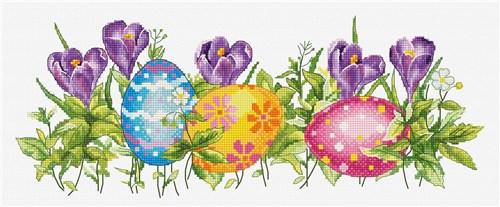 Crocus Cross Stitch Kit