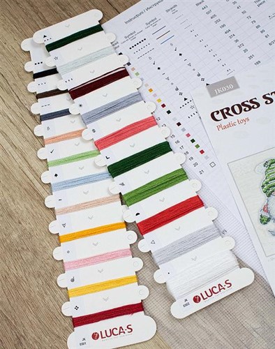 Christmas Gnomes Cross Stitch Kit
